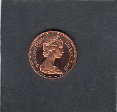 Beschrijving: 1 Penny ELIZABETH II